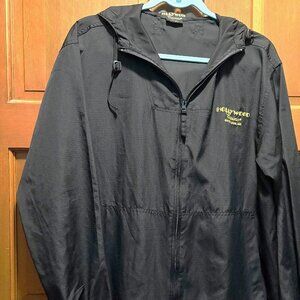 HOLLYWOOD Casino hoodie zip-up/FULL ZIP Bay St. Louis, MS  black Sz L preowned